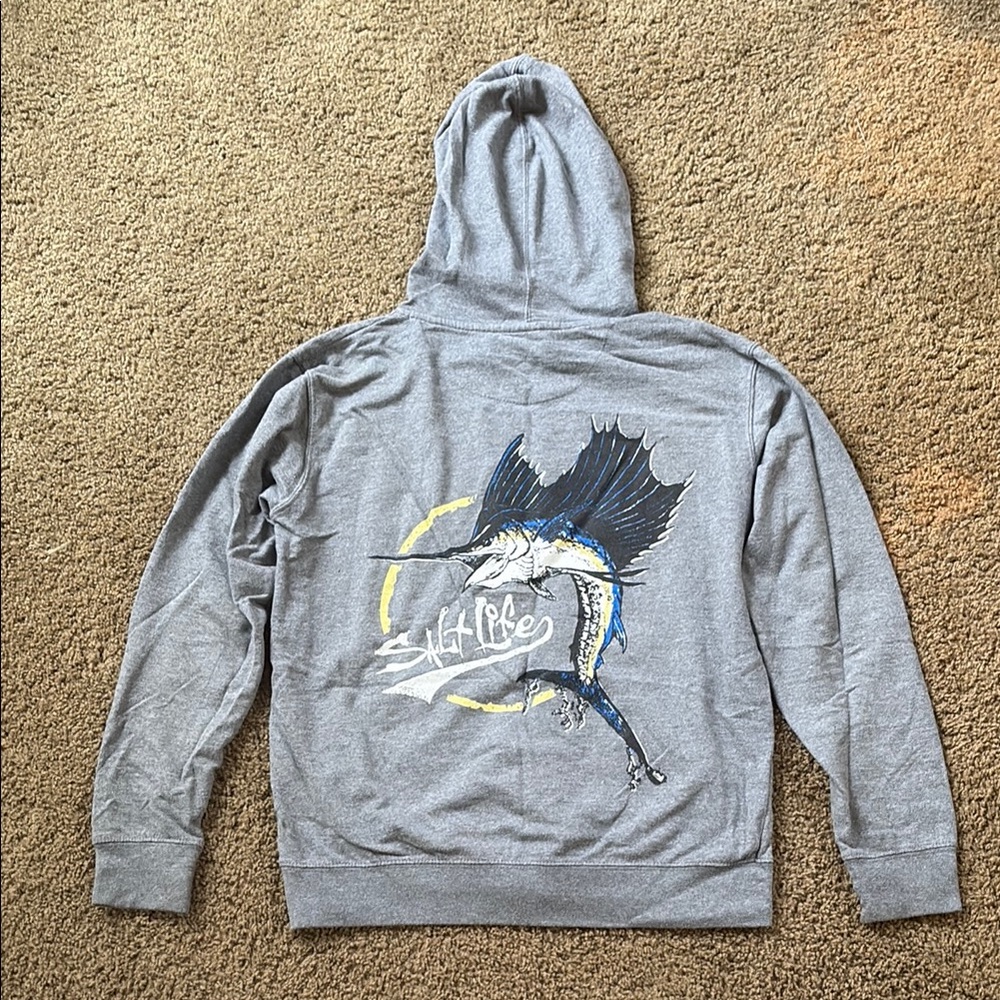 Salt Life Gray Hoodie